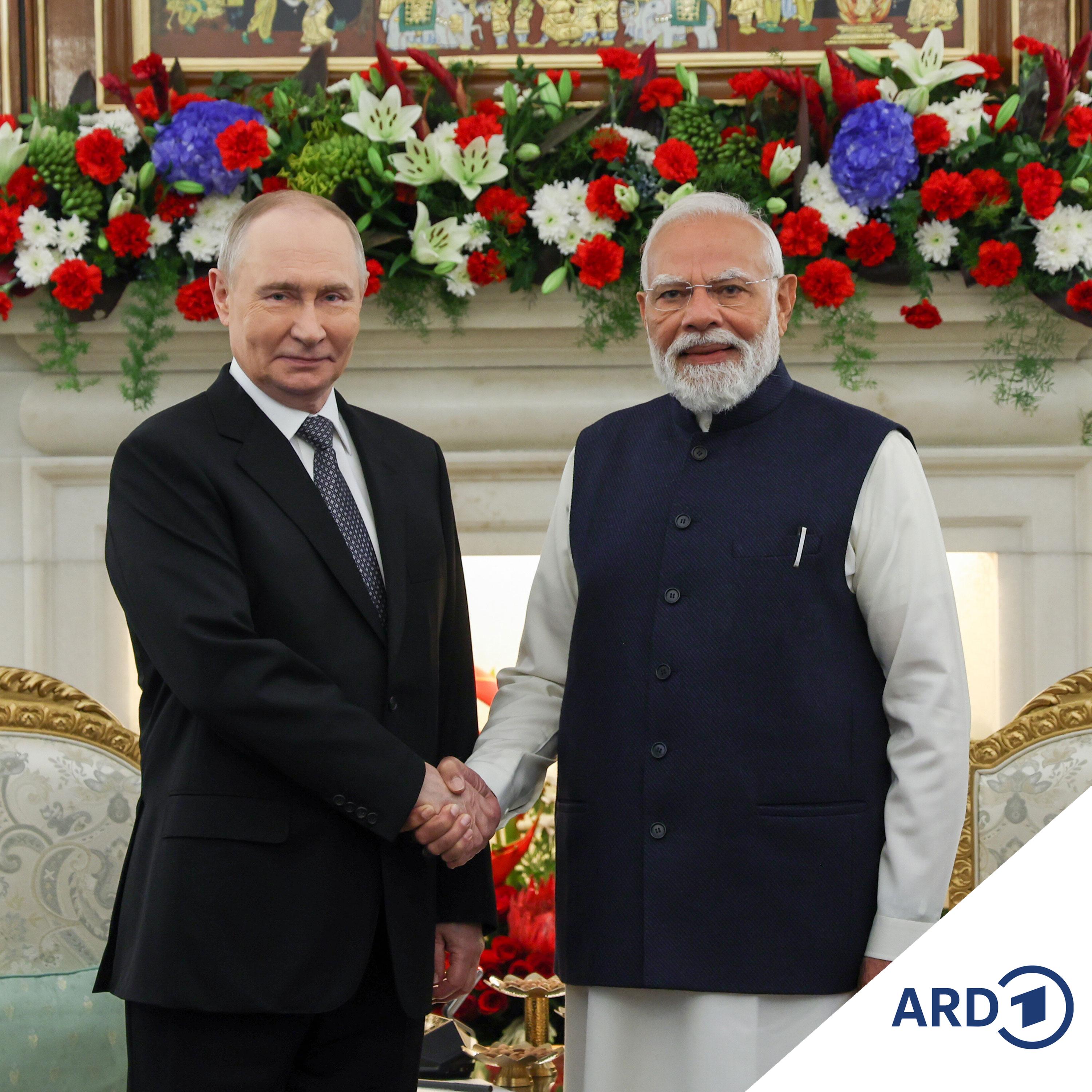 Putin auf Staatsbesuch in Indien