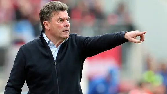 Trainer Dieter Hecking
