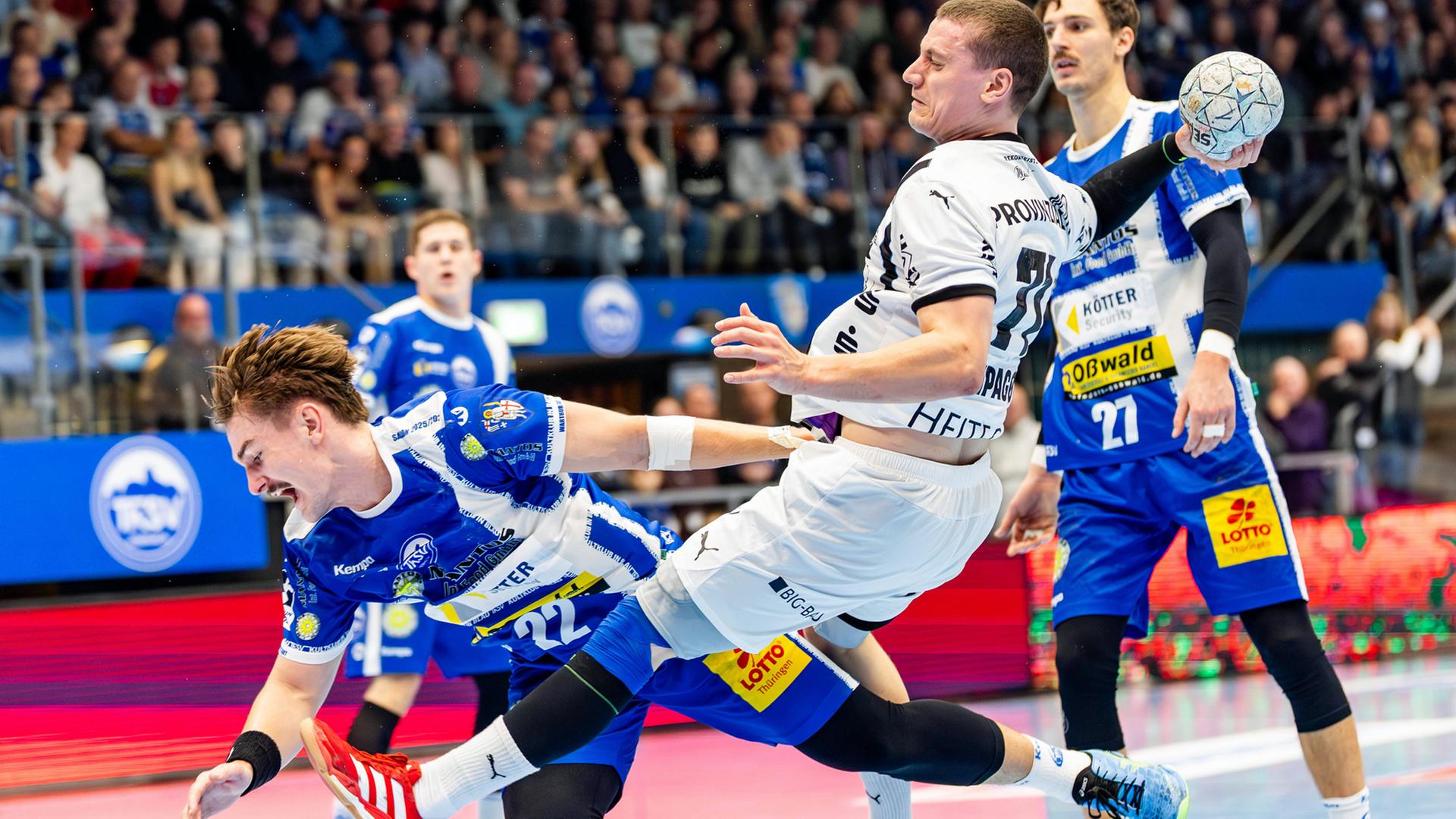 Handball-Bundesliga: THW Kiel spielt in Eisenach nur remis