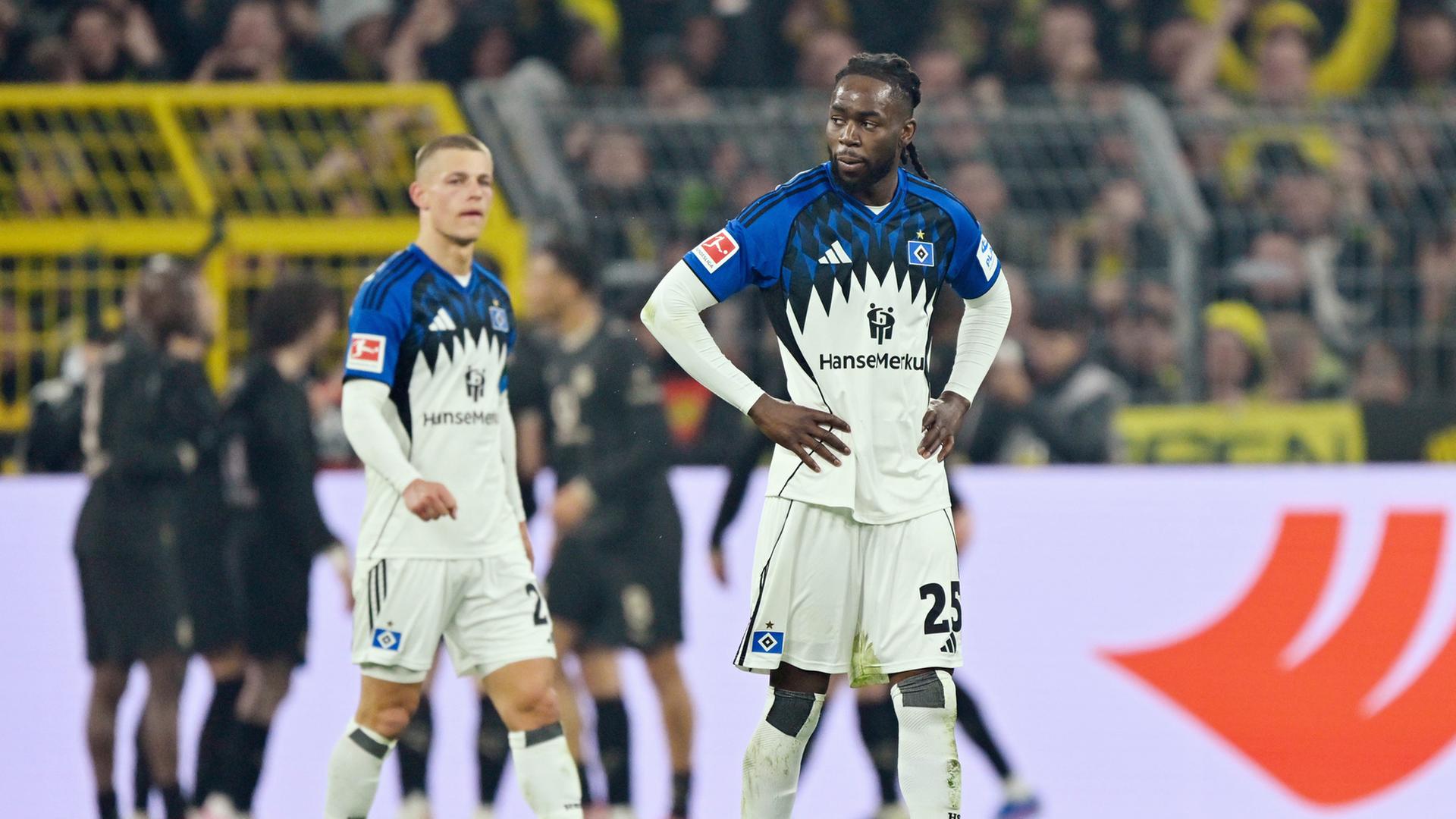 Trotz Halbzeitführung: HSV verliert noch bei Borussia Dortmund