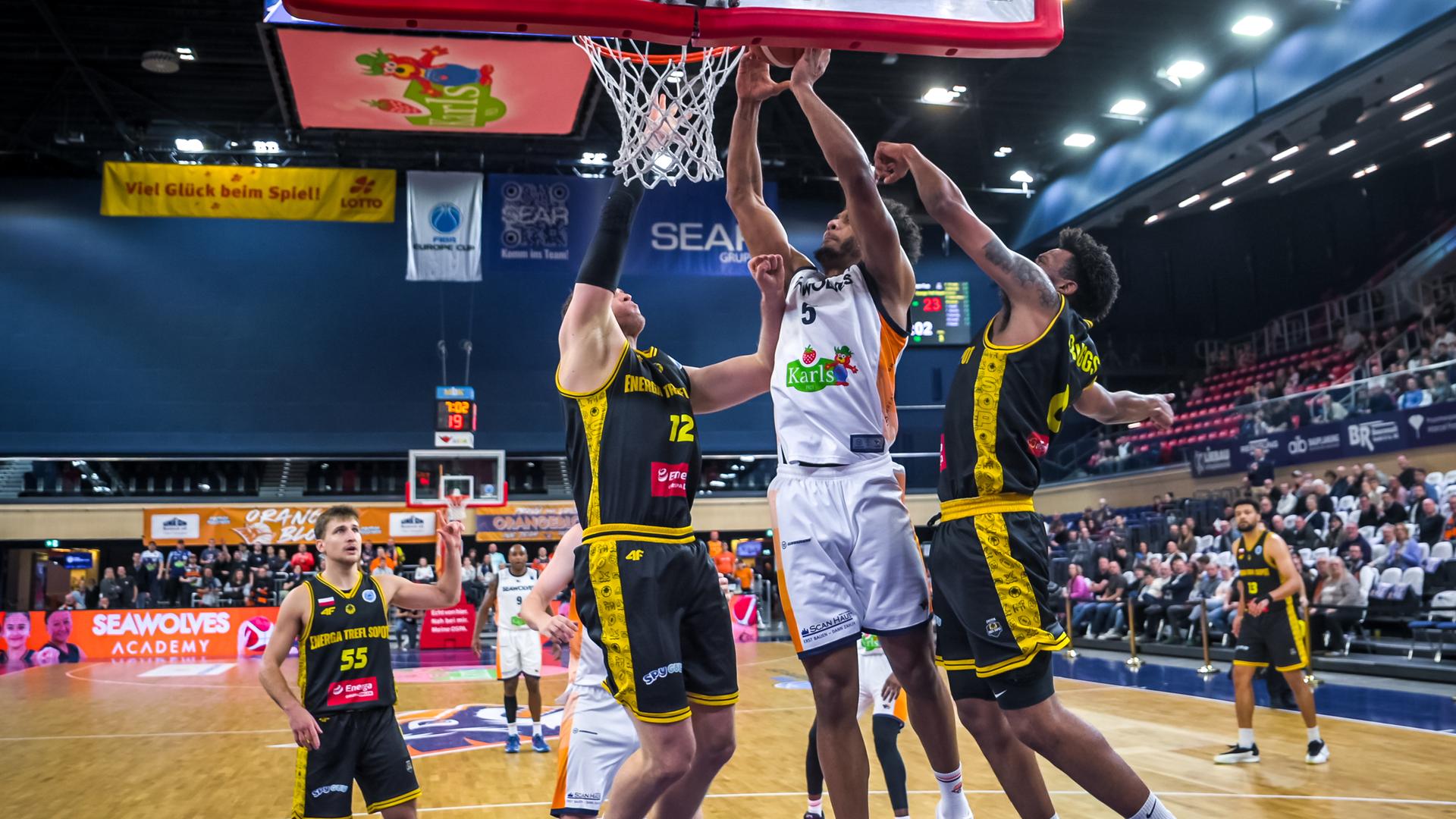 Seawolves gewinnen im Europapokal gegen Sopot