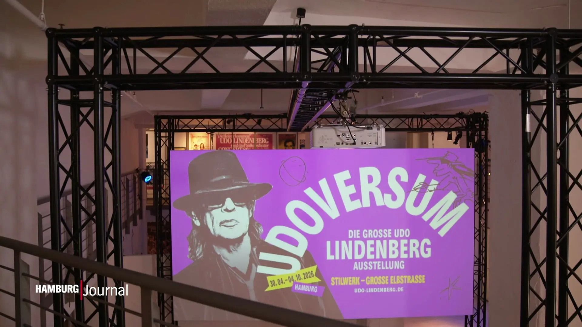 "Udoversum": Aufbau der neuen Lindenberg-Ausstellung