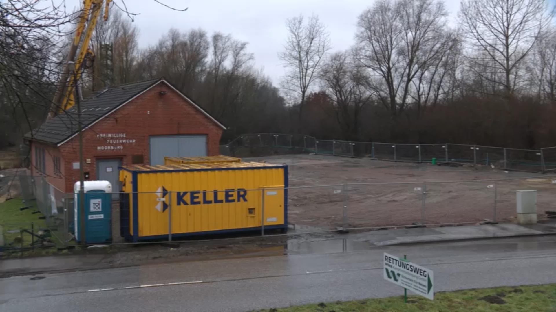 Moorburg bekommt neues Feuerwehrhaus – Hoffnung für die Bewohner