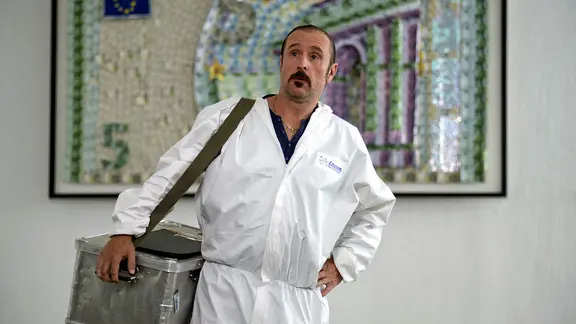 Heiko Schottes neuer Auftrag führt in eine Kunstgalerie. Schotty und die Kunst, ob das mal gut geht?