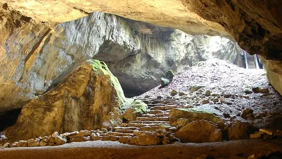 Gewölbe in der Einhornhöhle Scharzfeld | Dr. Ralf Nielbock Gewölbe in der Einhornhöhle Scharzfeld