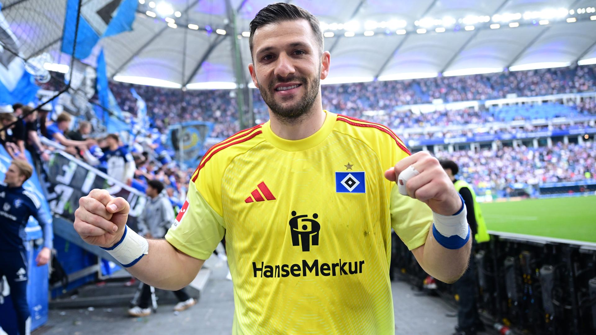 HSV verlängert Vertrag mit Stammtorwart Daniel Heuer Fernandes