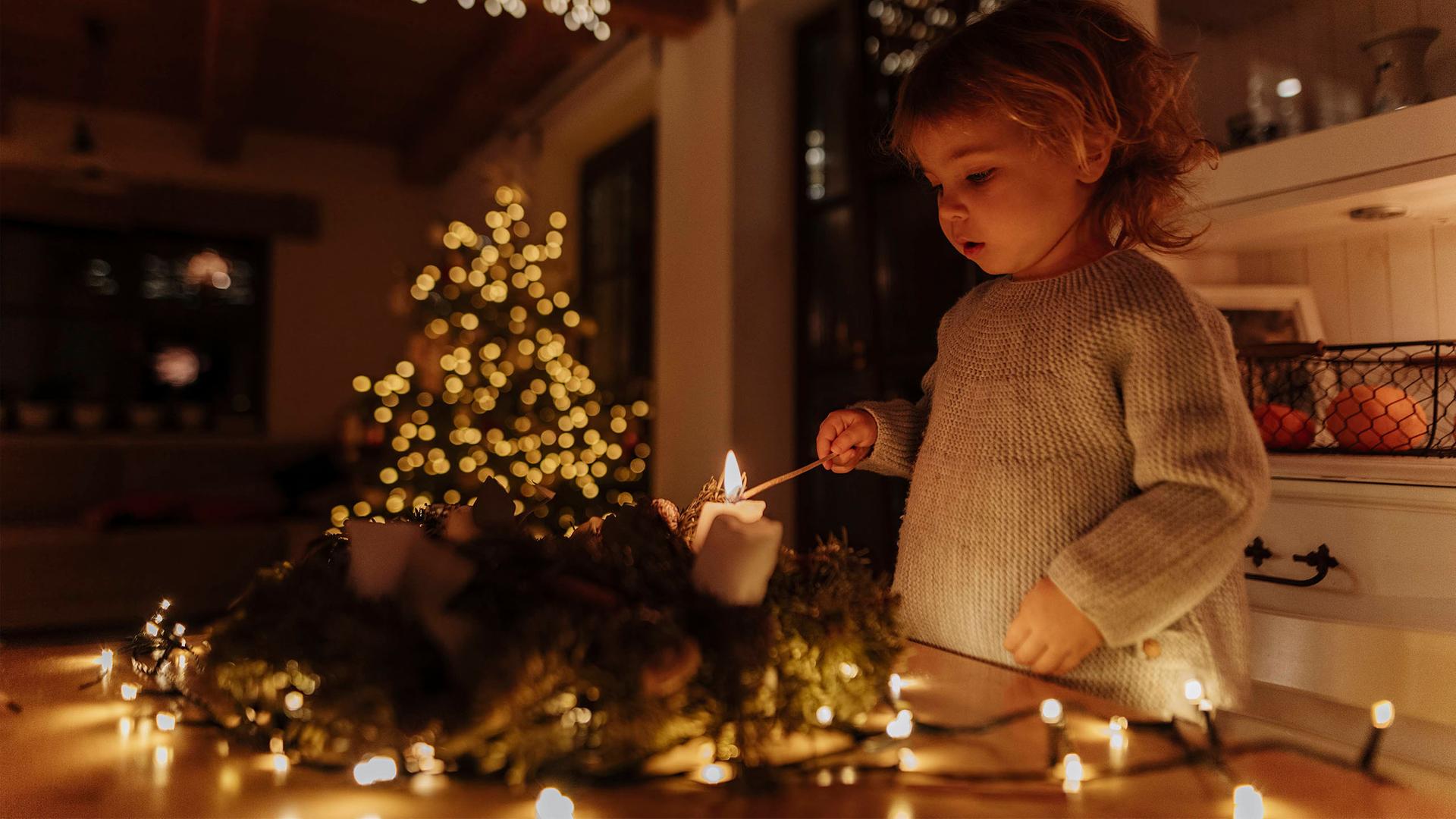 "Tag des brandverletzten Kindes": Kleine Kinder vor Feuer schützen