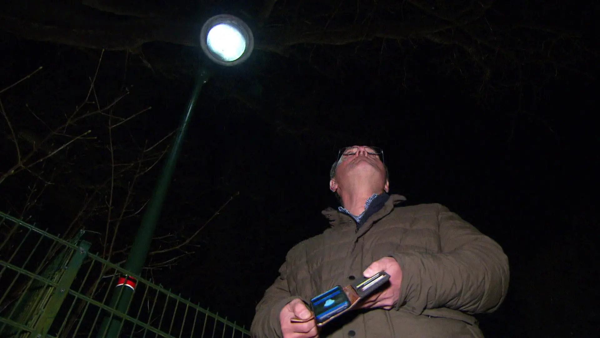 Laternenlicht per App in der Gemeinde Glasau