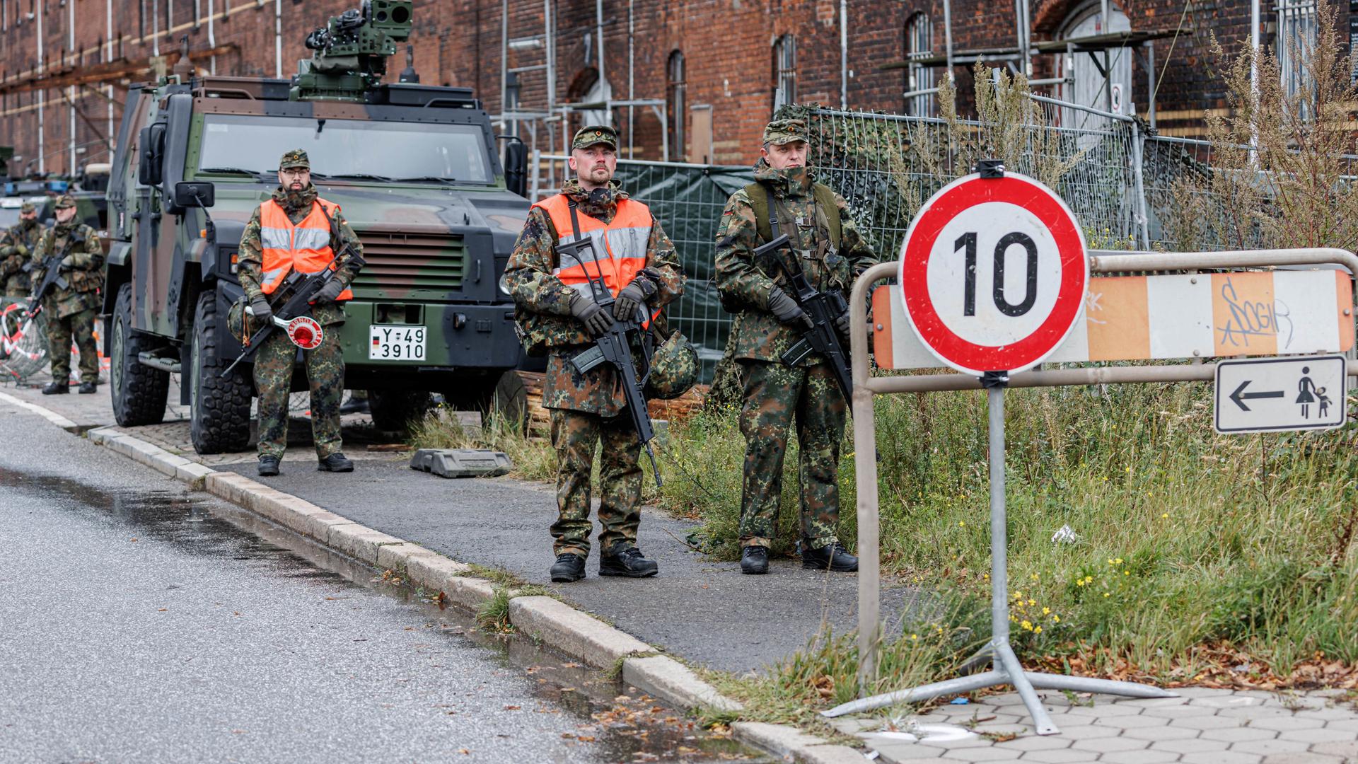 „Red Storm Bravo“: Start der Bundeswehrübung in Hamburg