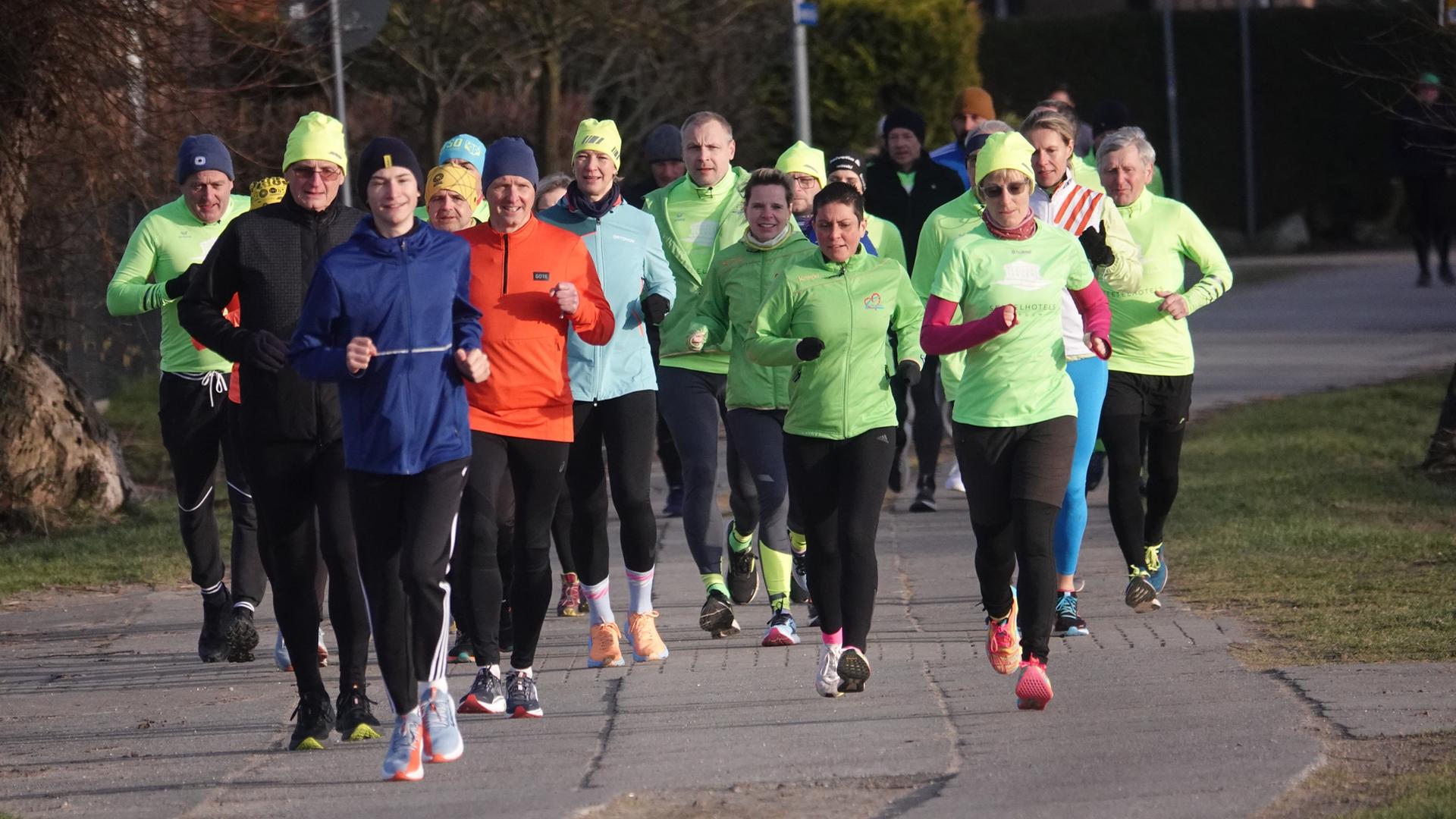 Greifswald: Winterlauf für den guten Zweck