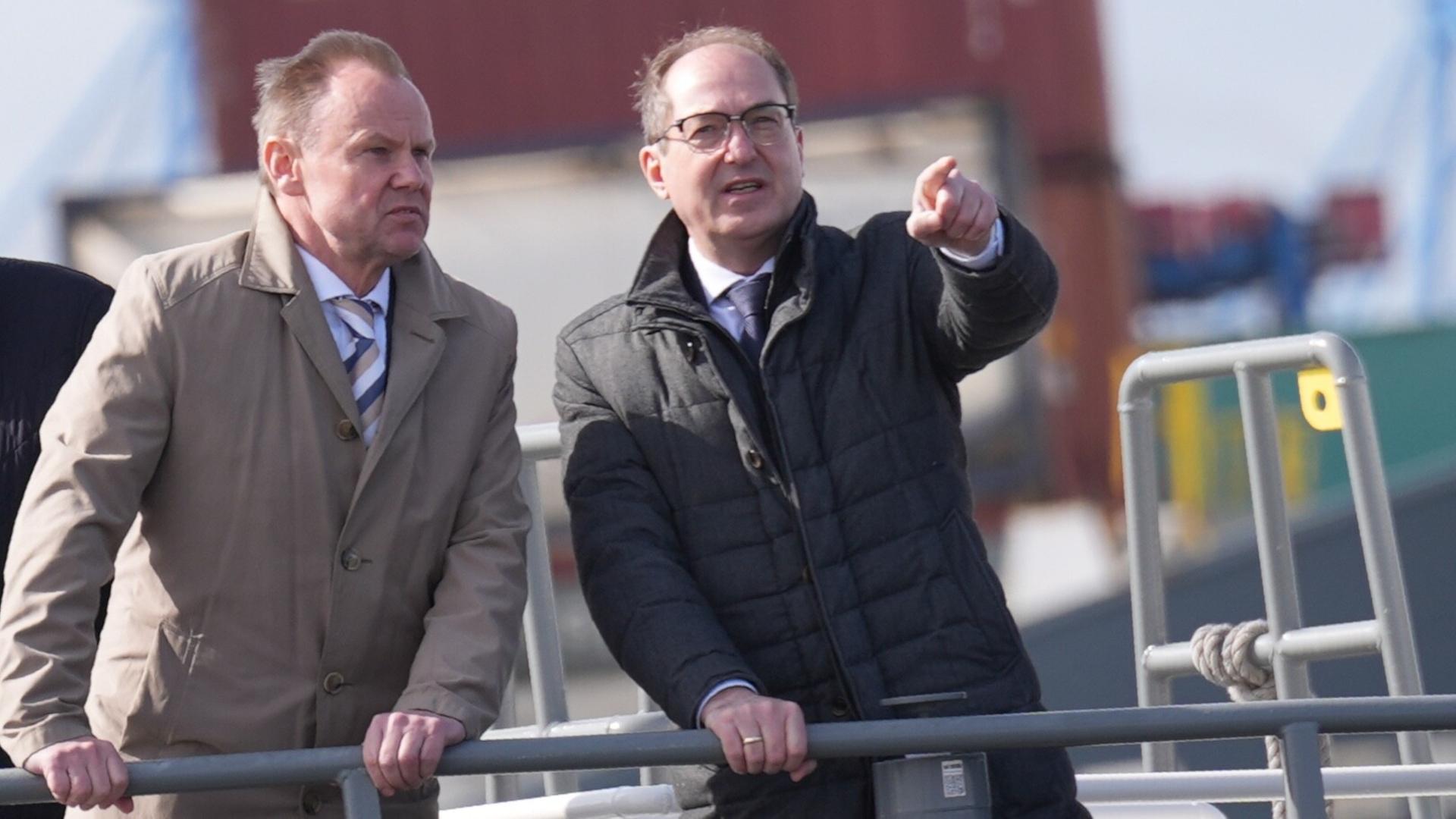 Drohnenabwehr im Hamburger Hafen soll verbessert werden