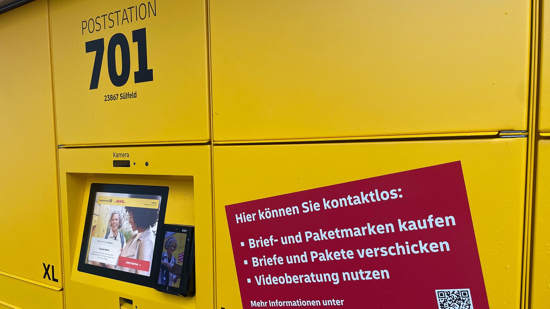 Automaten statt Filialen: Mehr Poststationen in SH