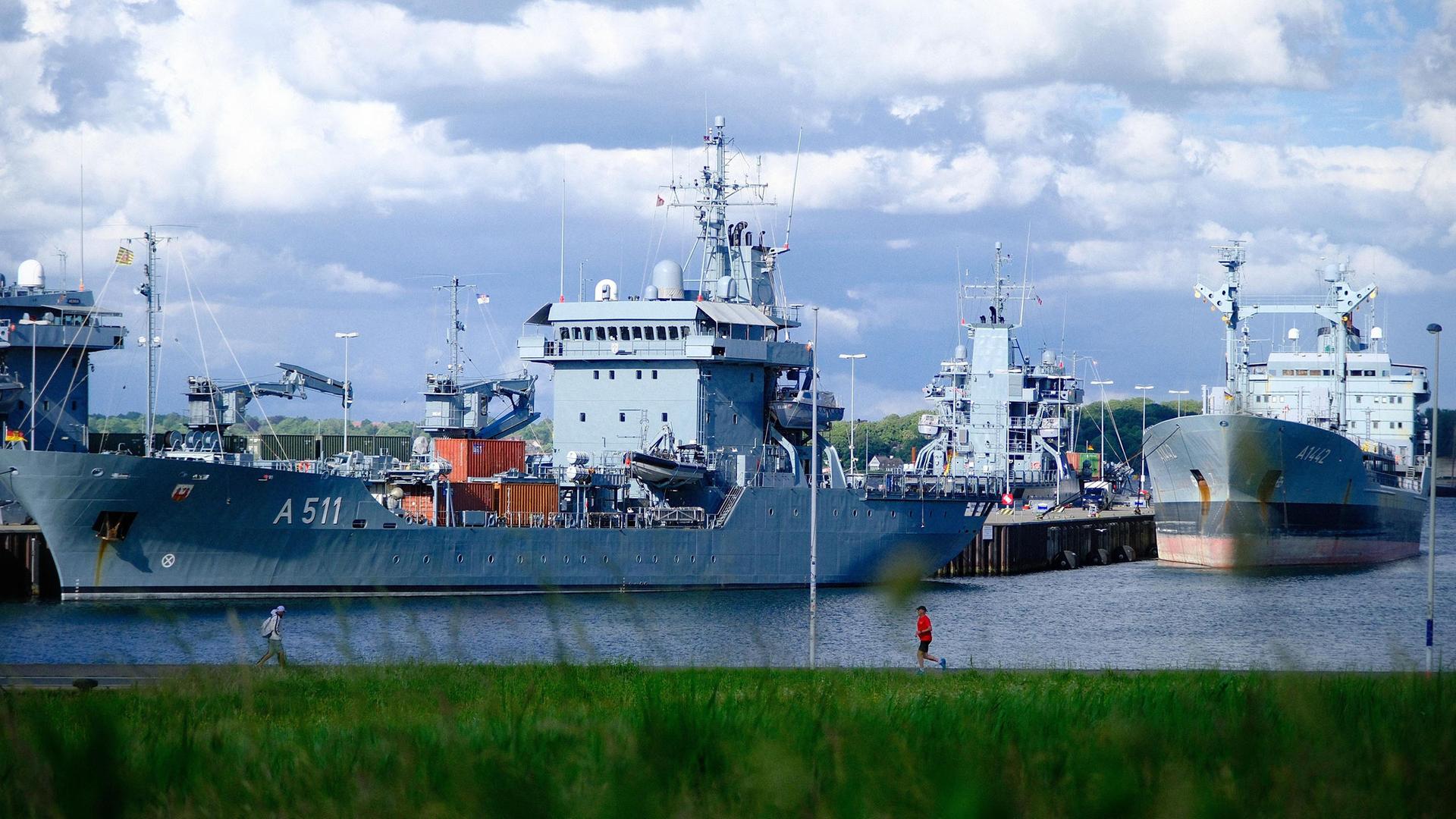 Marine will weitere Flächen in Kiel: Wegweisende E
