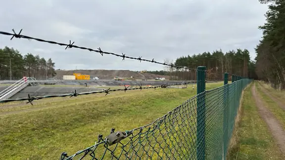 Das Gelände des ehemaligen Bergwerks Gorleben.