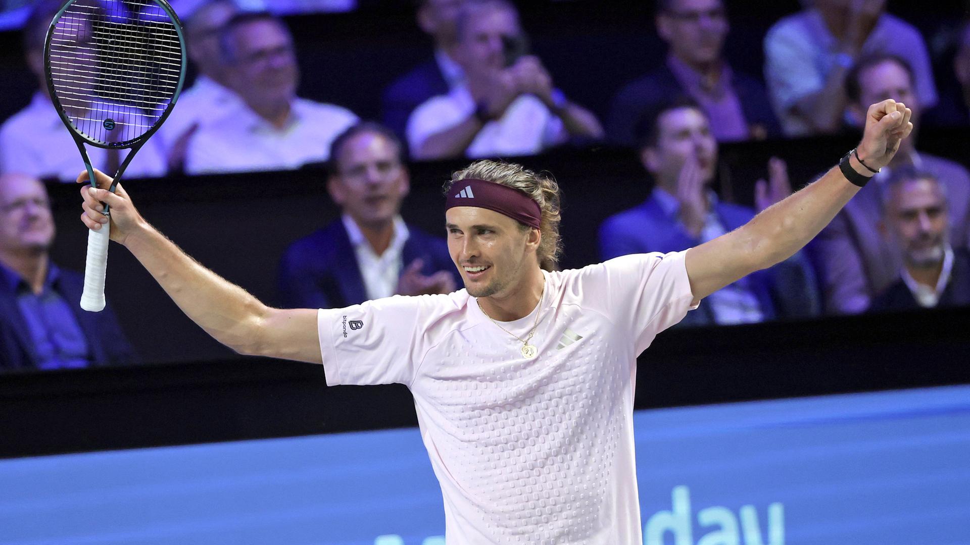 Nur noch ein Sieg - Alexander Zverev greift in Wien nach dem Tennis-Thron