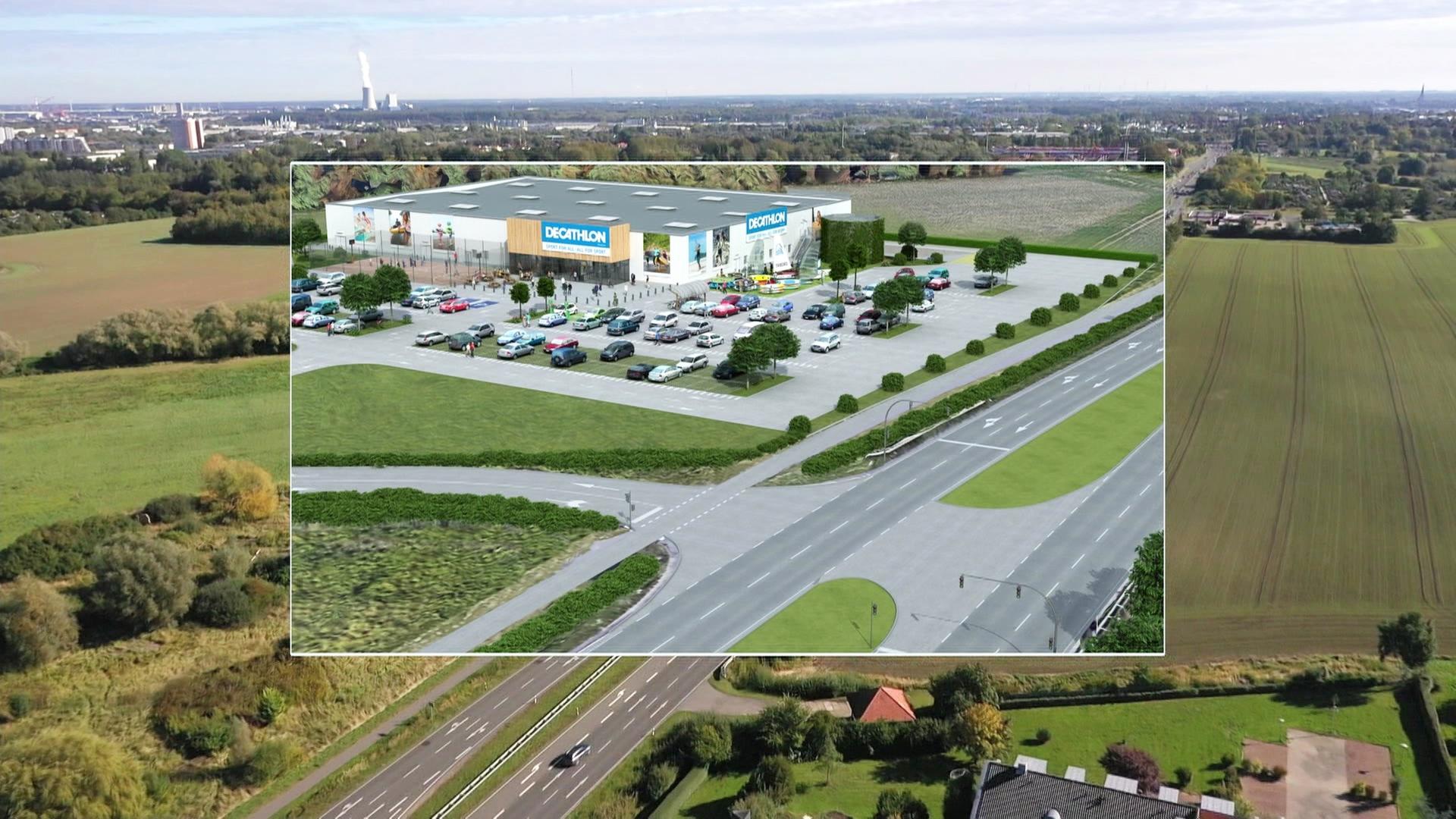 Rostock: Weg frei für Ansiedlung von Höffner und Decathlon