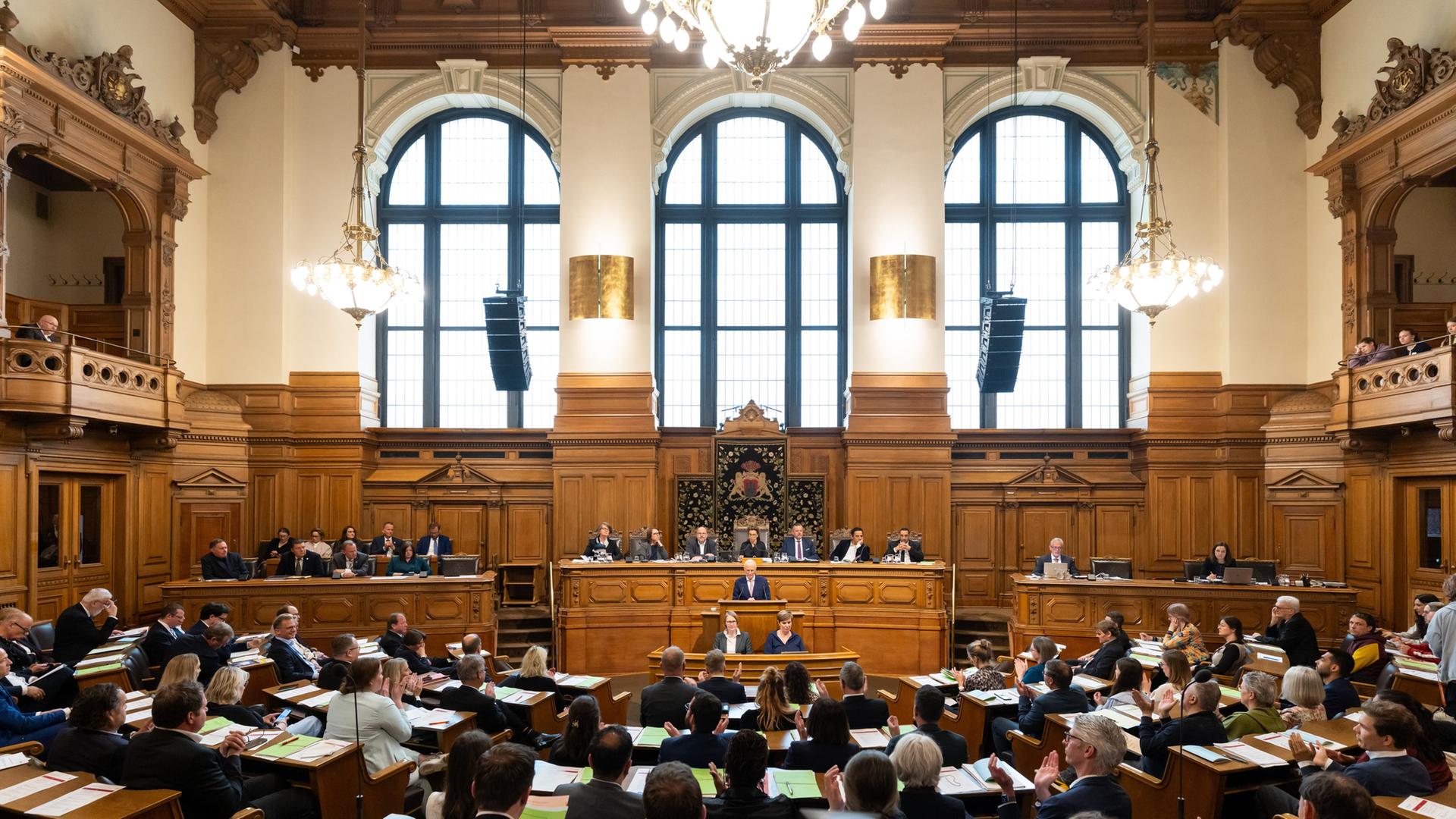 Hamburgische Bürgerschaft debattiert über Klimaschutz