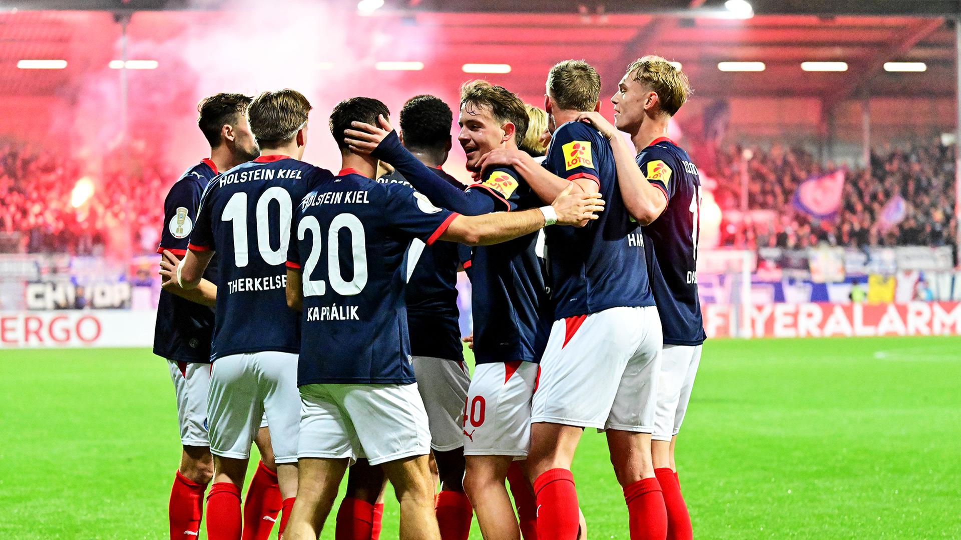 Ein Nordclub kommt durch - Holstein Kiel im Pokal-Achtelfinale