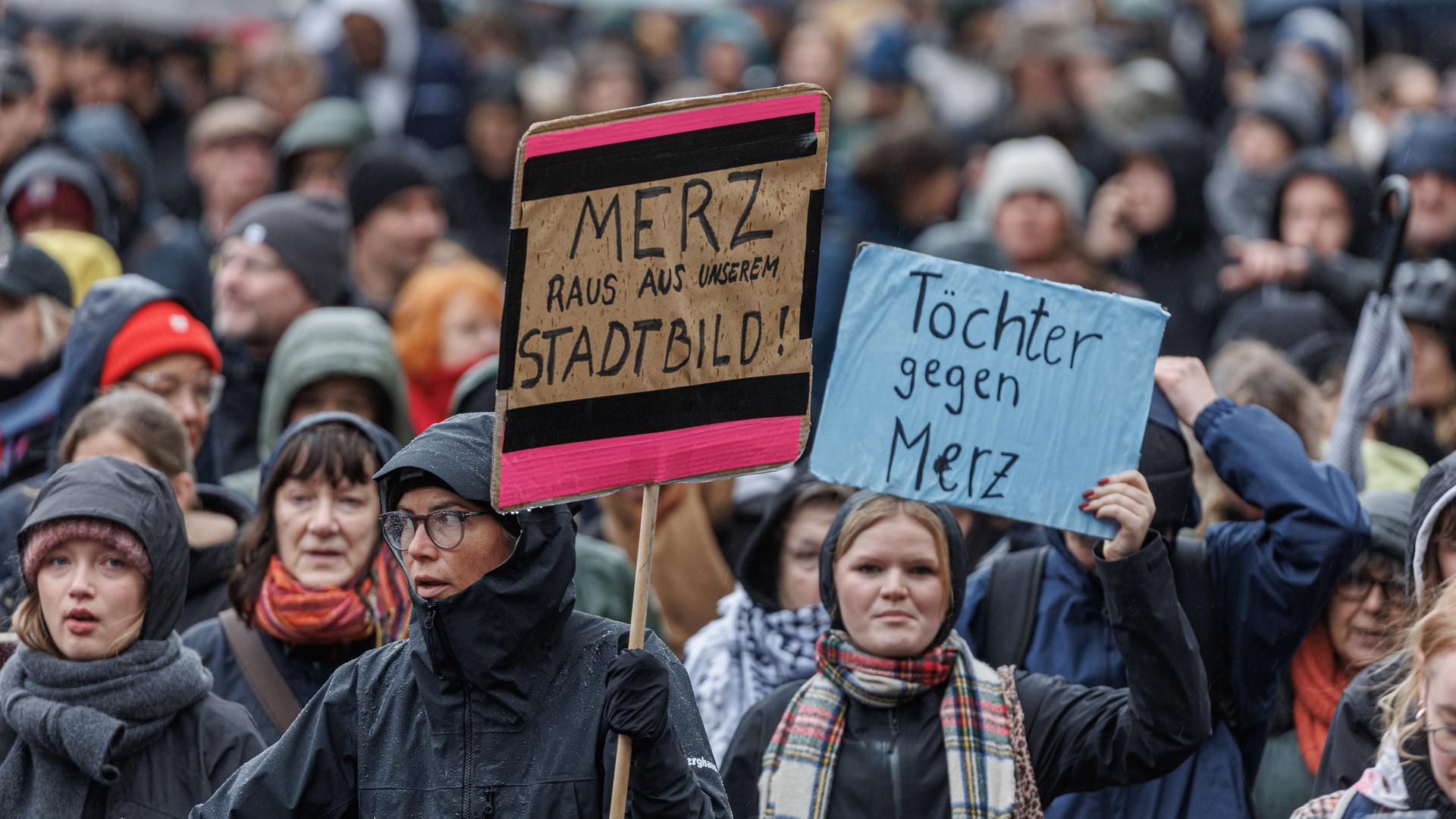 „Wir sind das Stadtbild“: Tausende auf Demo in Hamburg