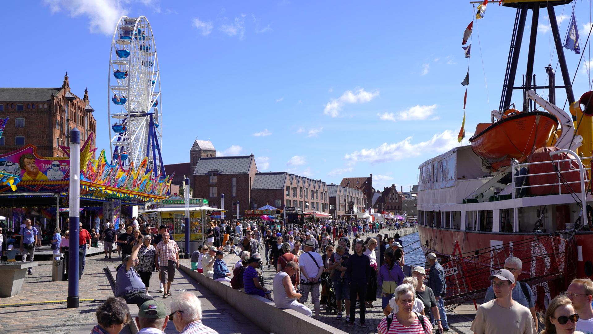 Positive Bilanz: 100.000 Besucher beim Schwedenfest in Wismar