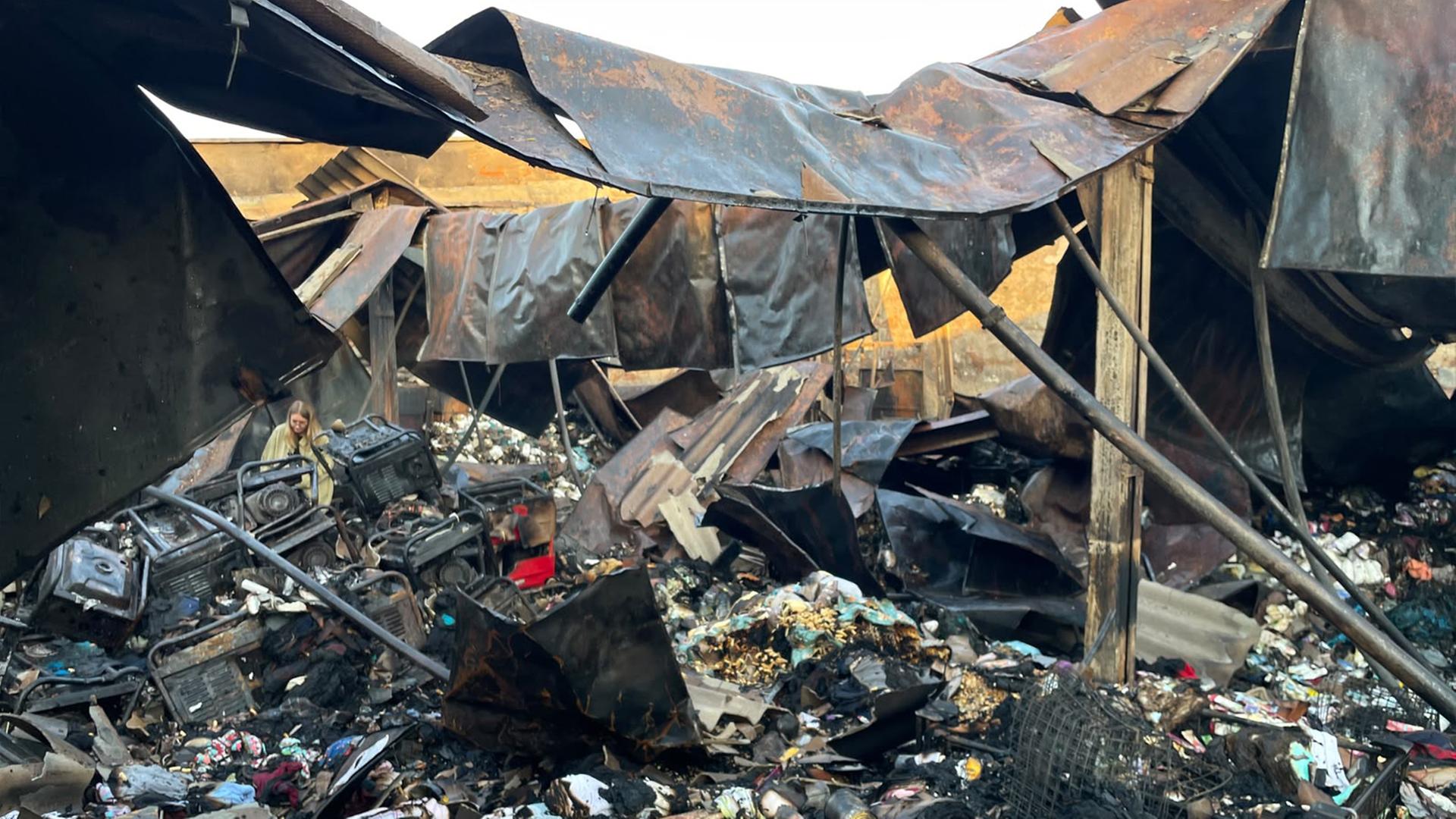 Lager von Husumer Hilfsorganisation in der Ukraine zerstört