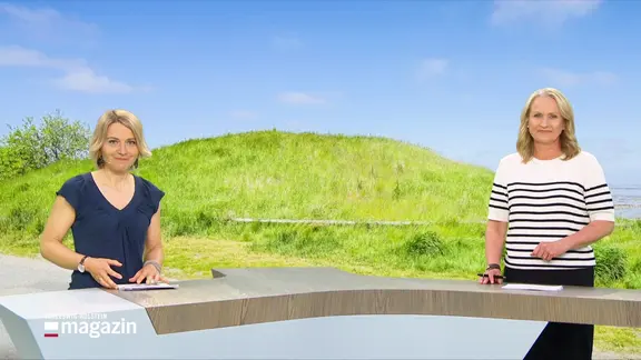 Marie-Luise Bram und Harriet Heise.