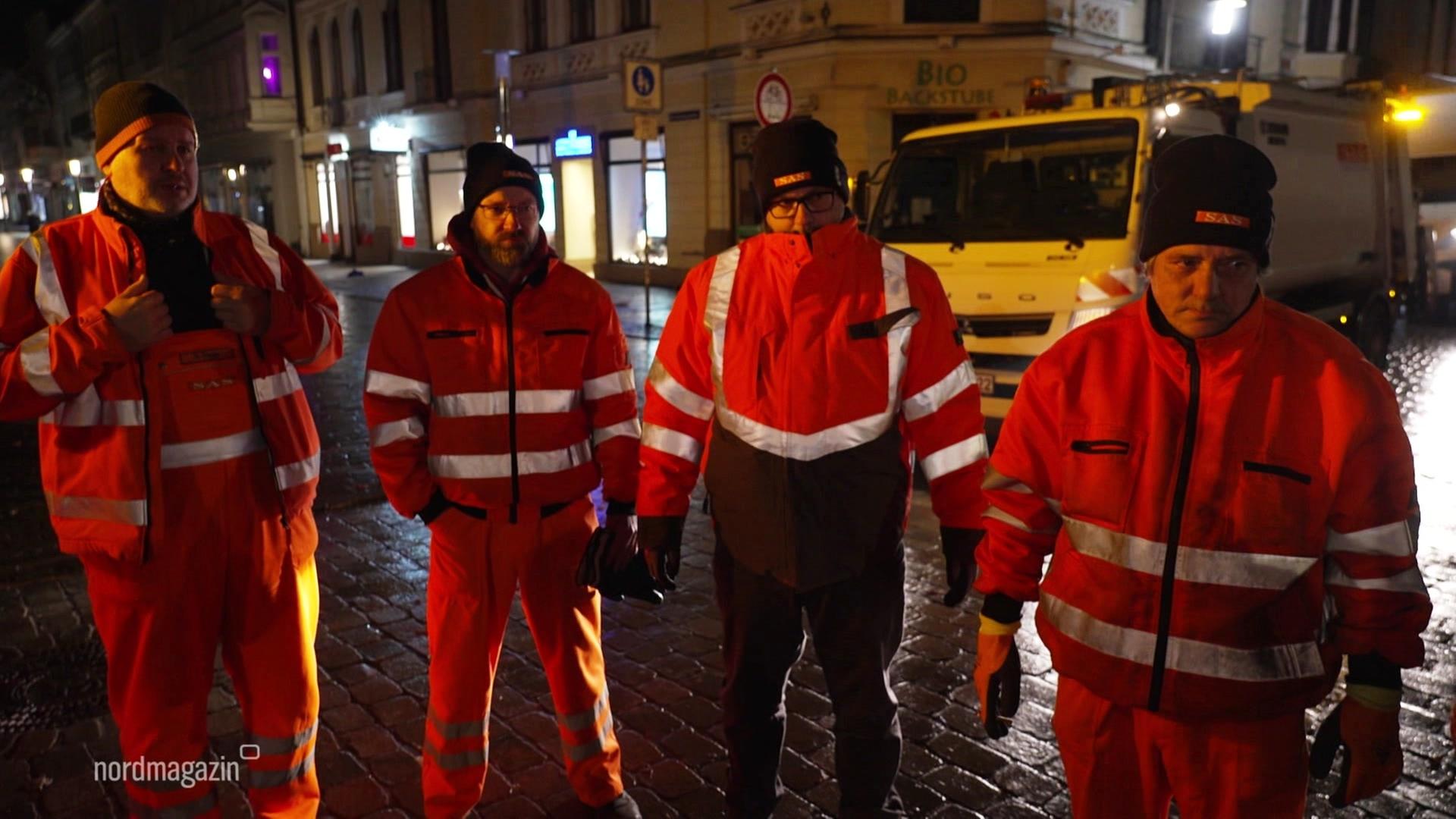 Aufräumen nach Silvester: Hochbetrieb bei der Stadtreinigung
