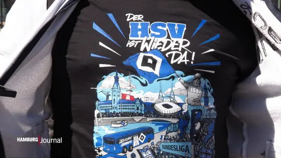 Das Aufstieg-T-Shirt des HSV.