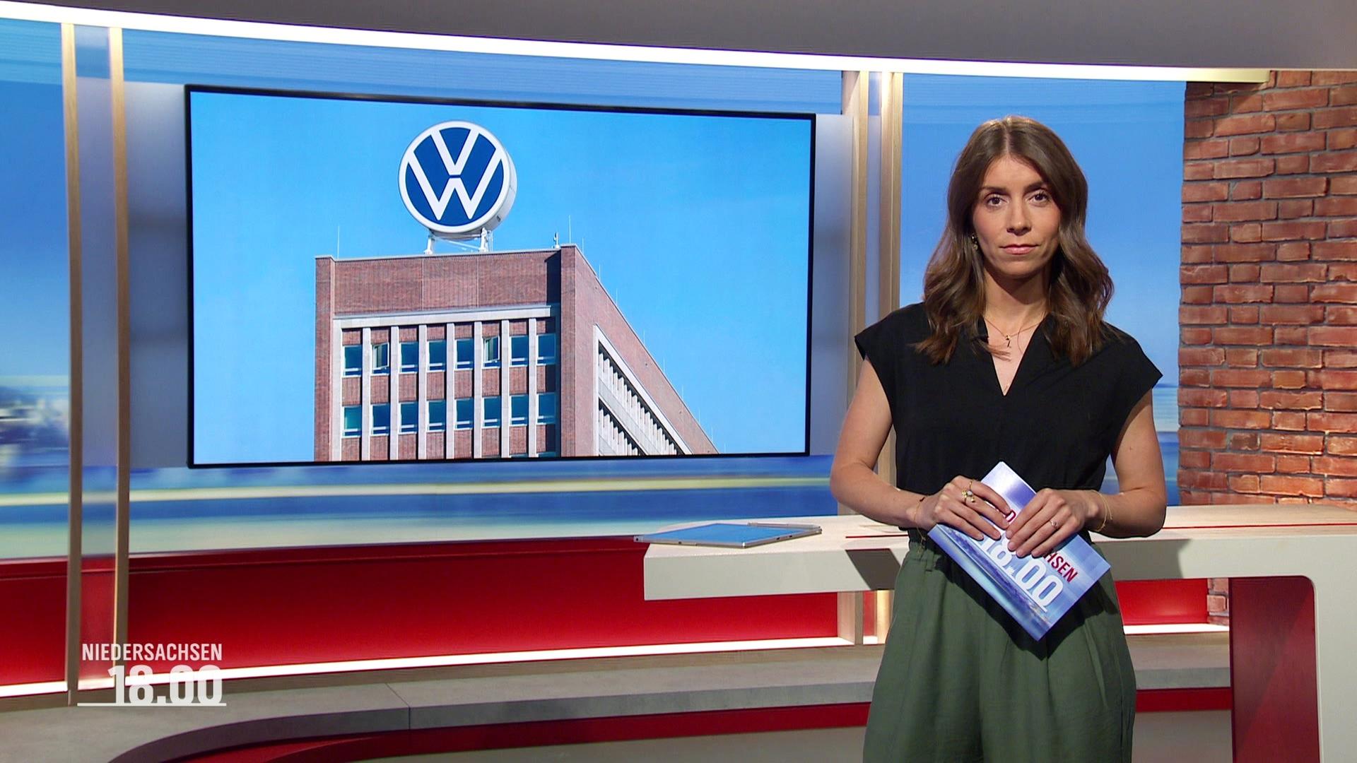 Lena Mosel im Studio. | Screenshot