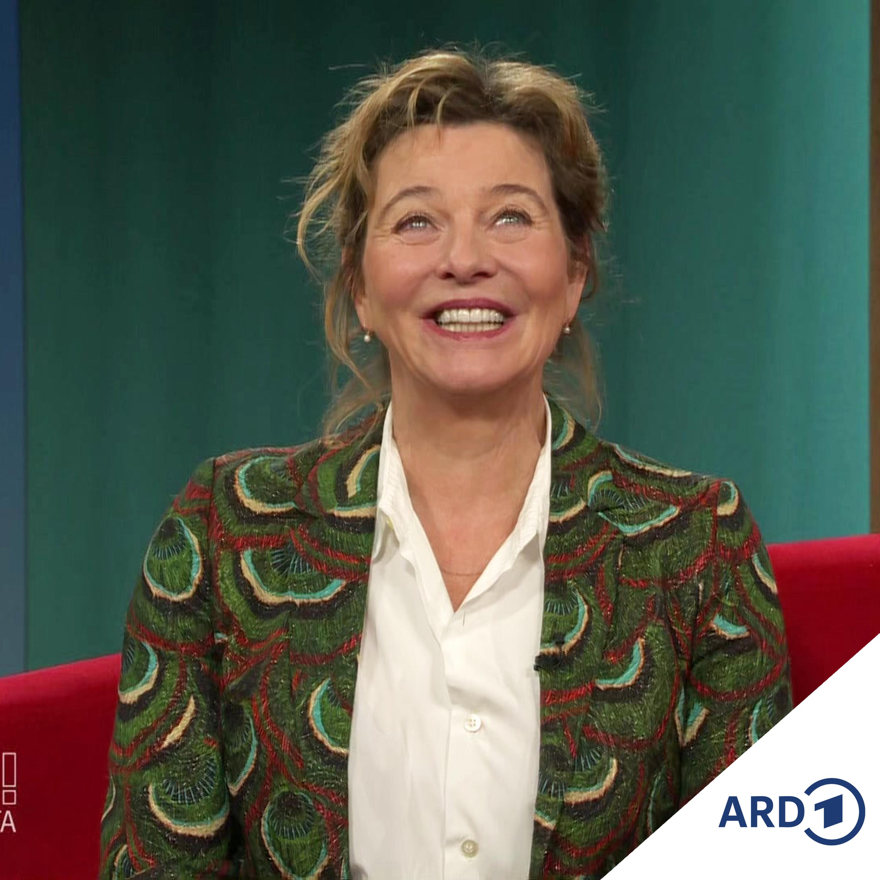 Schauspielerin Margarita Broich im Talk auf dem Roten Sofa Schauspielerin Margarita Broich im Talk auf dem Roten Sofa