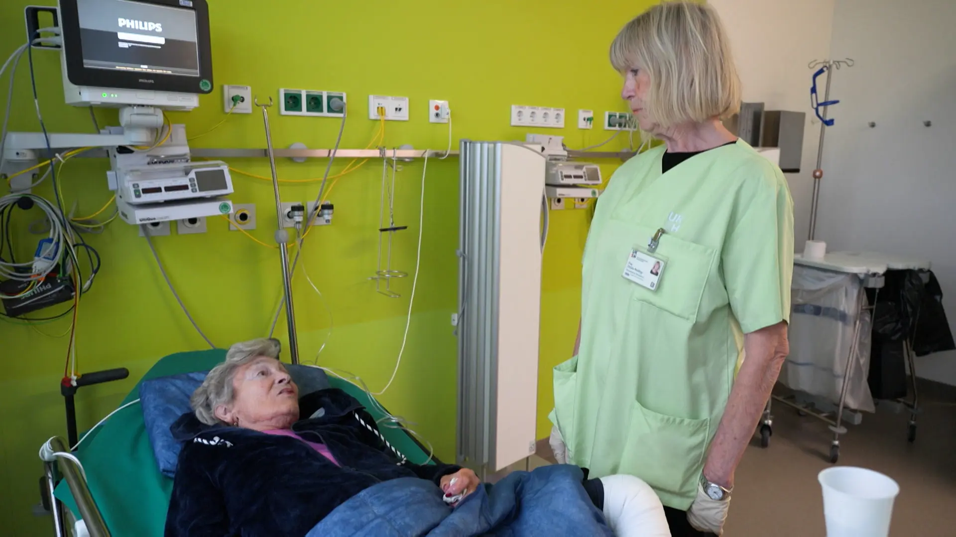 Green Ladies and Gentlemen at UKSH Lübeck: How the volunteers help