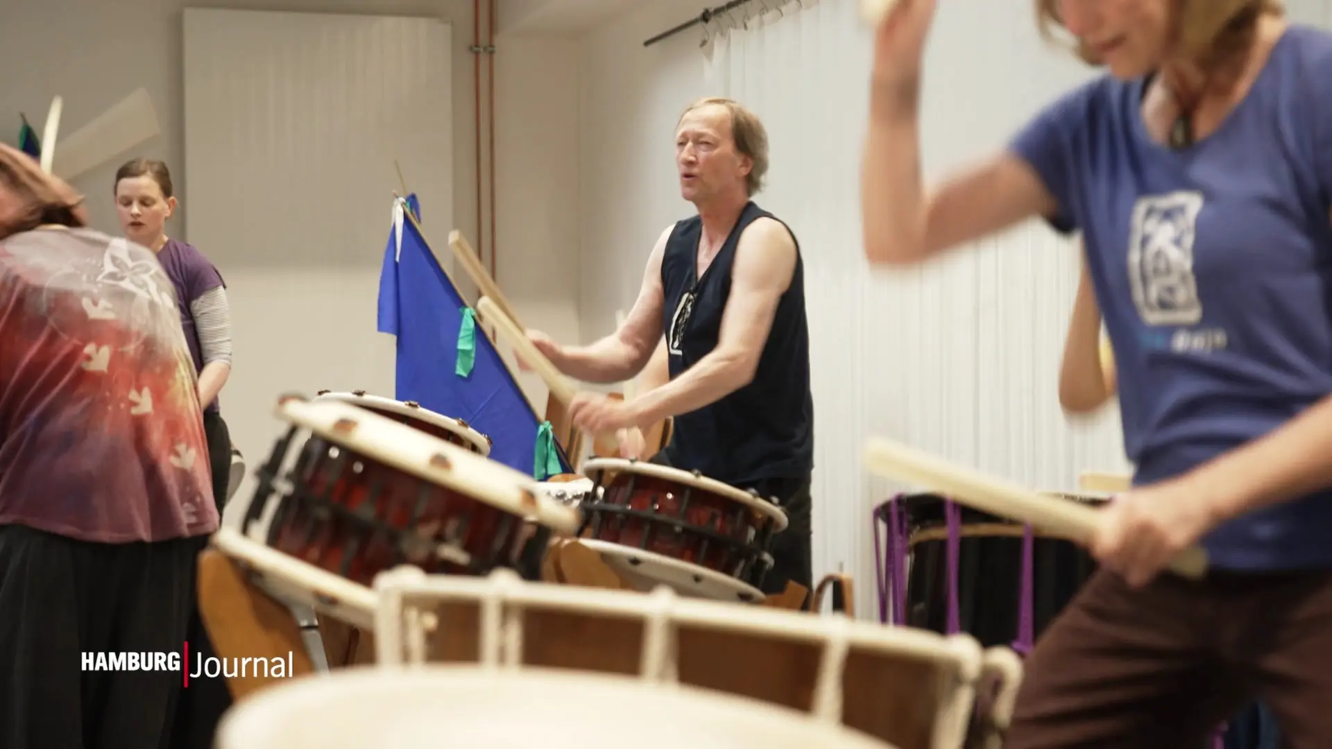 Trommelkunst in Barmbek: Kion Dojo feiert 20. Jubiläum