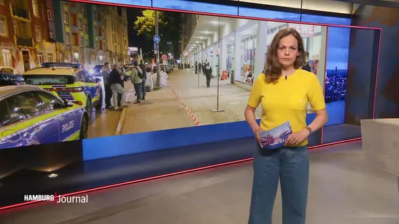 Harriet von Waldenfels moderiert das Hamburg Journal.