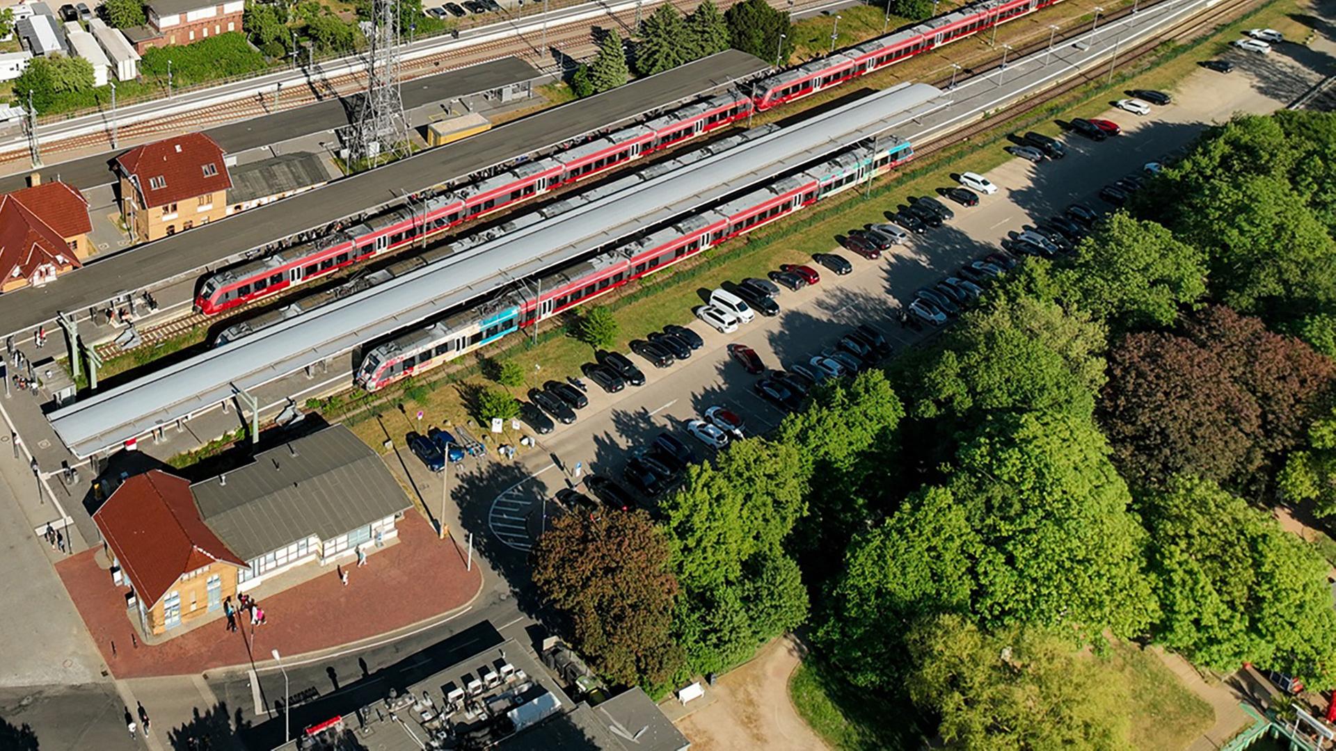 Rostock: Parkplatz am Bahnhof Warnemünde wird gesperrt