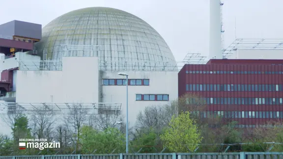 Eine Aufnahme des ehemaligen AKW Brokdorf