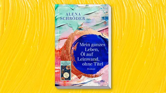 Cover: Alena Schr&Atilde;&para;der, "Mein ganzes Leben, &Atilde;–l auf Leinwand, ohne Titel"