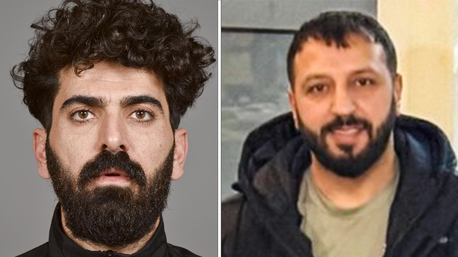 Zwei Verdächtige, die von der Polizei Bremen gesucht werden. | Polizei Bremen