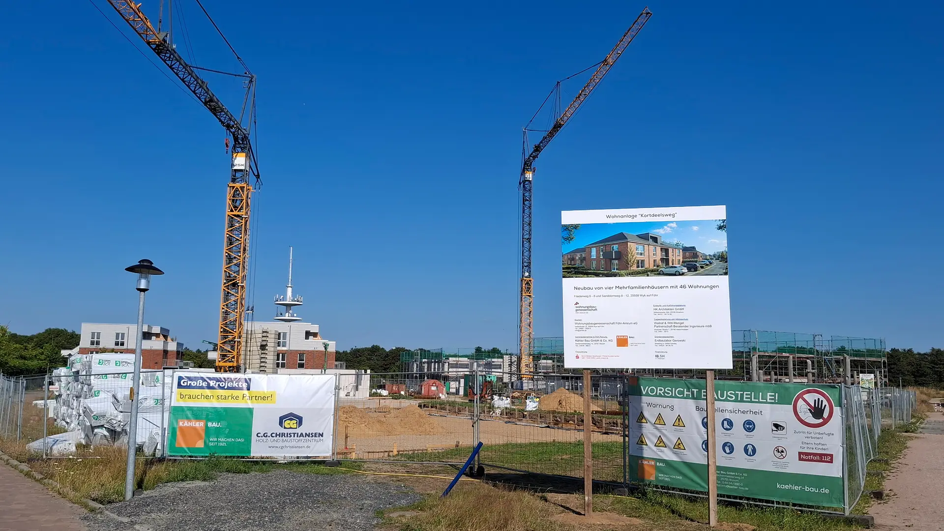 Föhr: 46 New Apartments Being Built in Wyk
