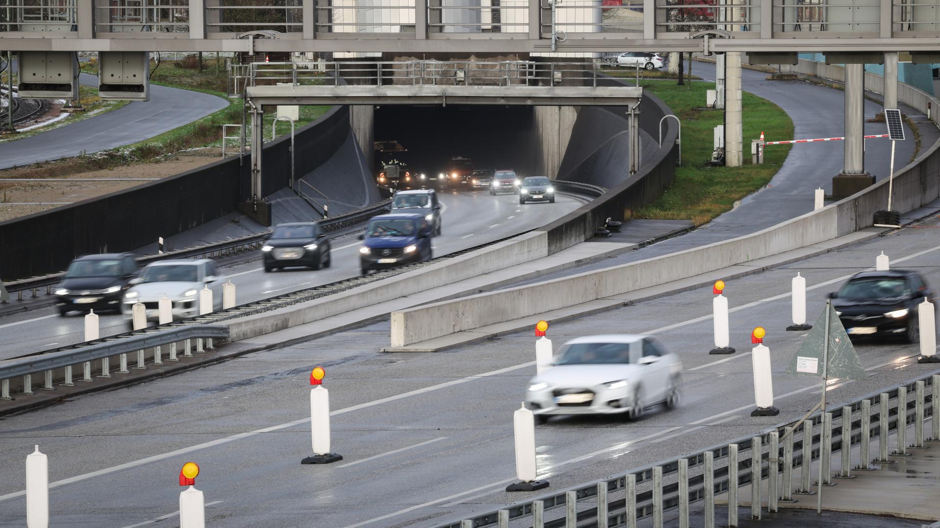 A7 und Elbtunnel in Hamburg wieder freigegeben