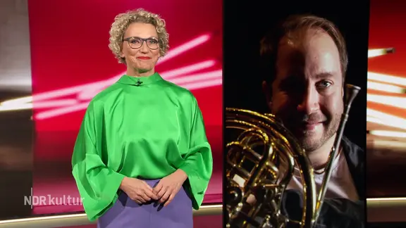 Moderatorin Julia Westlake