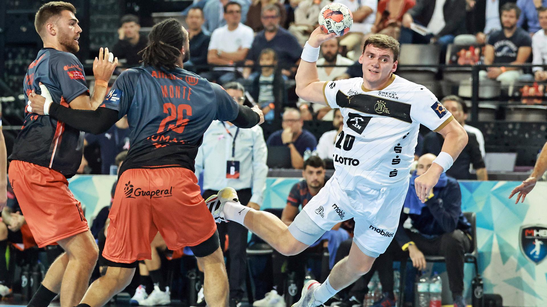 European League: THW Kiel gewinnt, sorgt sich aber um Torhüter Wolff