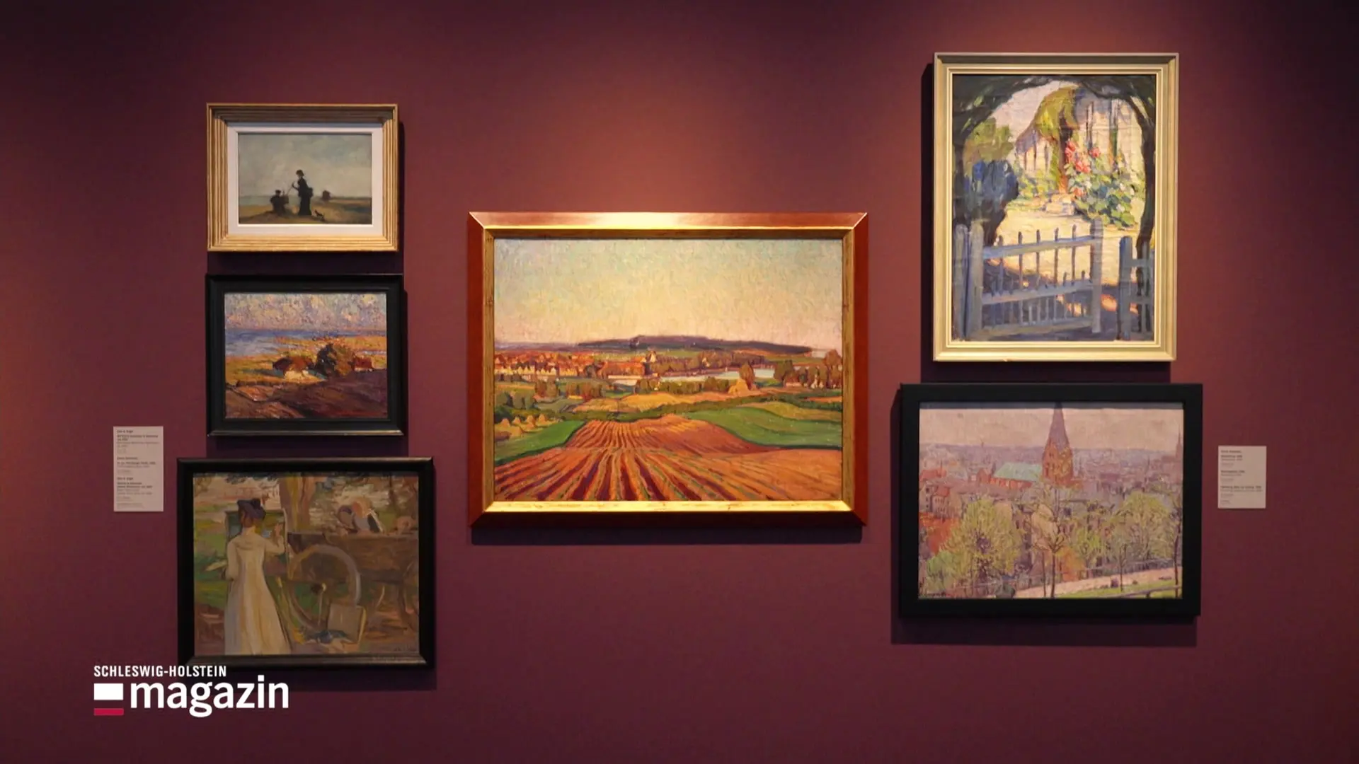 Flensburger Ausstellung würdigt Malerinnen von Ekensund