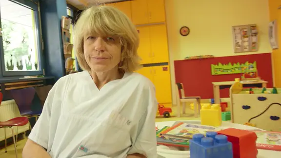 Kinderkrankenschwester der Kindernotaufnahme Kiel