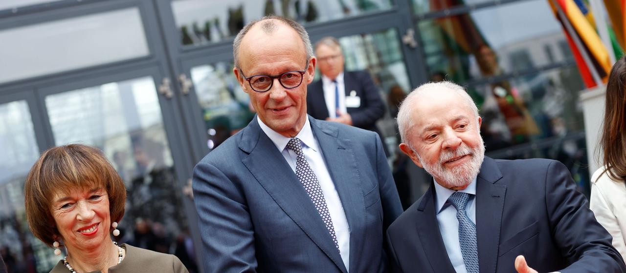 Merz eröffnet Hannover Messe mit Brasiliens Staatschef Lula