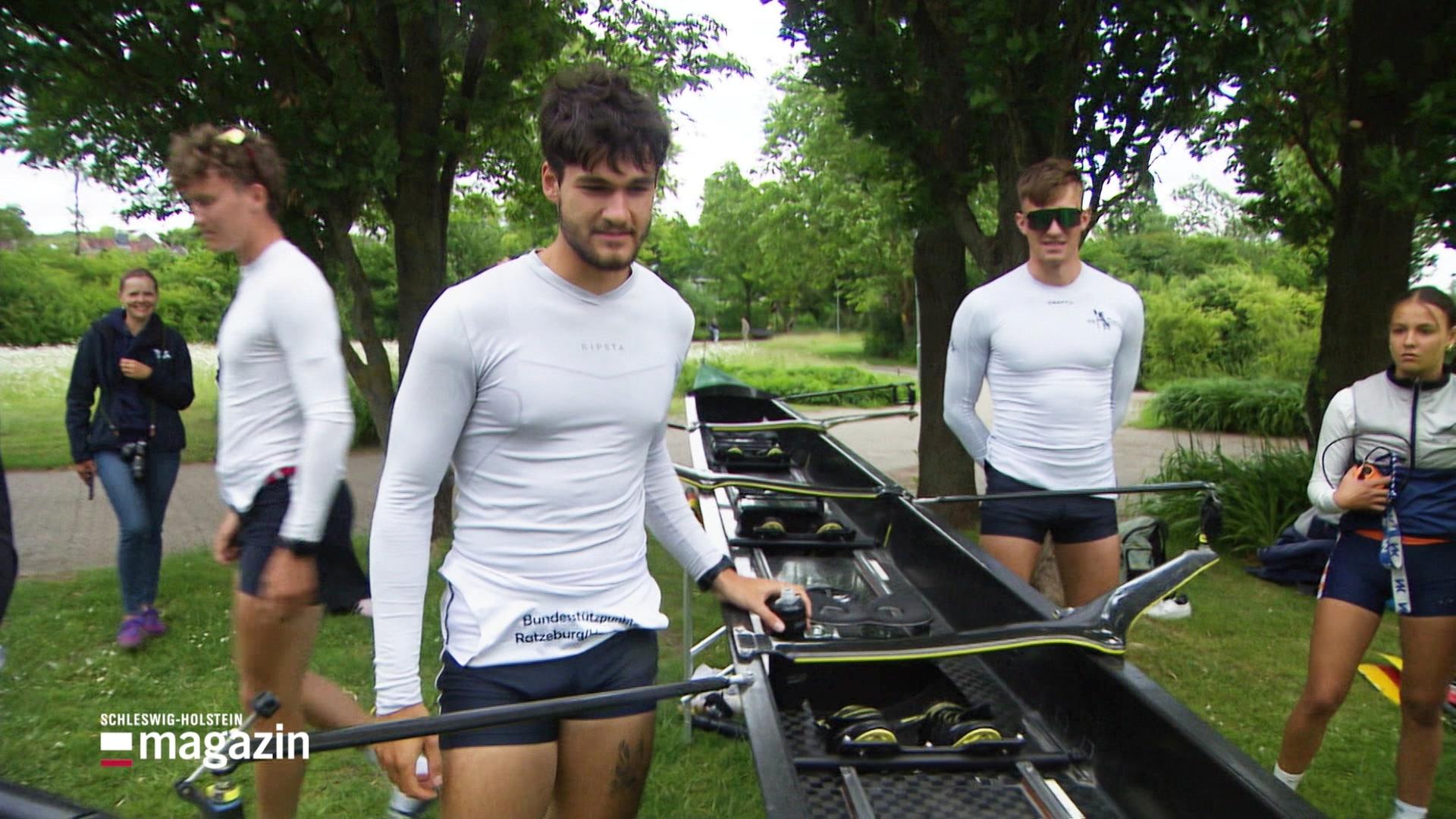 Wind und Wellen bei Internationaler Ruderregatta Ratzeburg