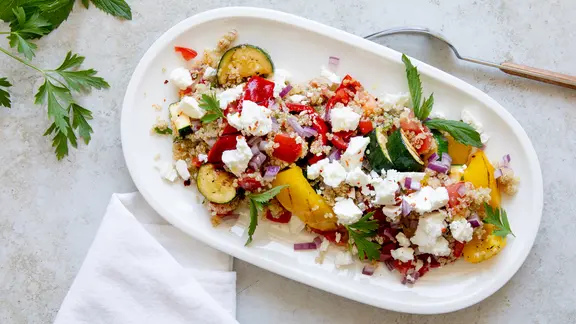 Taboulé mit Grillgemüse