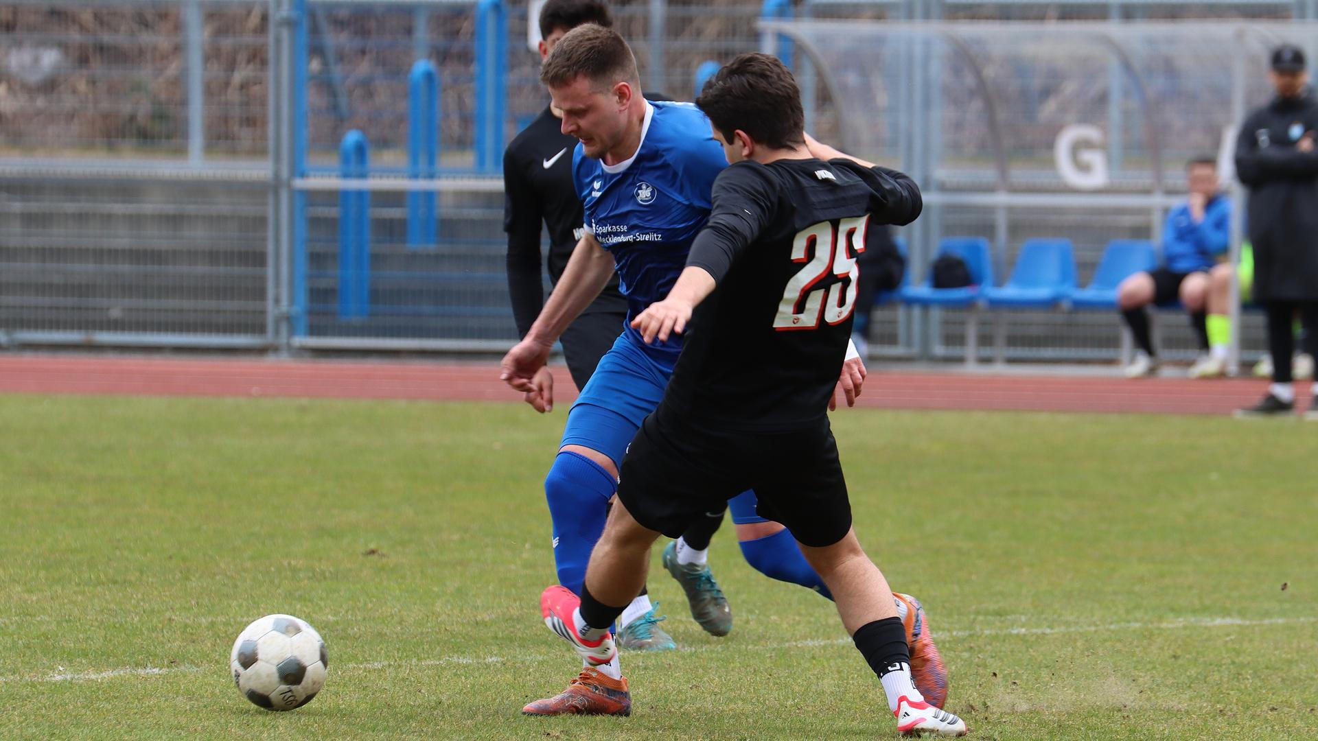 Fußball-Oberliga: TSG Neustrelitz auf der Erfolgswelle