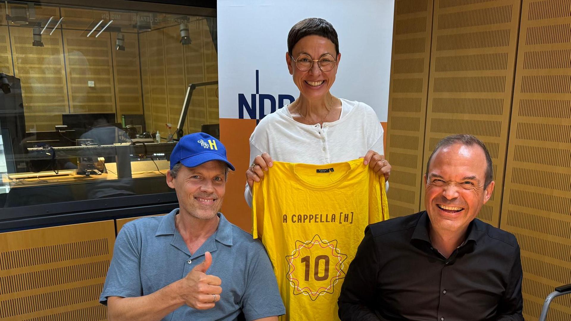 Martina Gilica zusammen mit Roger Cericius und Thomas Aydintan | NDR