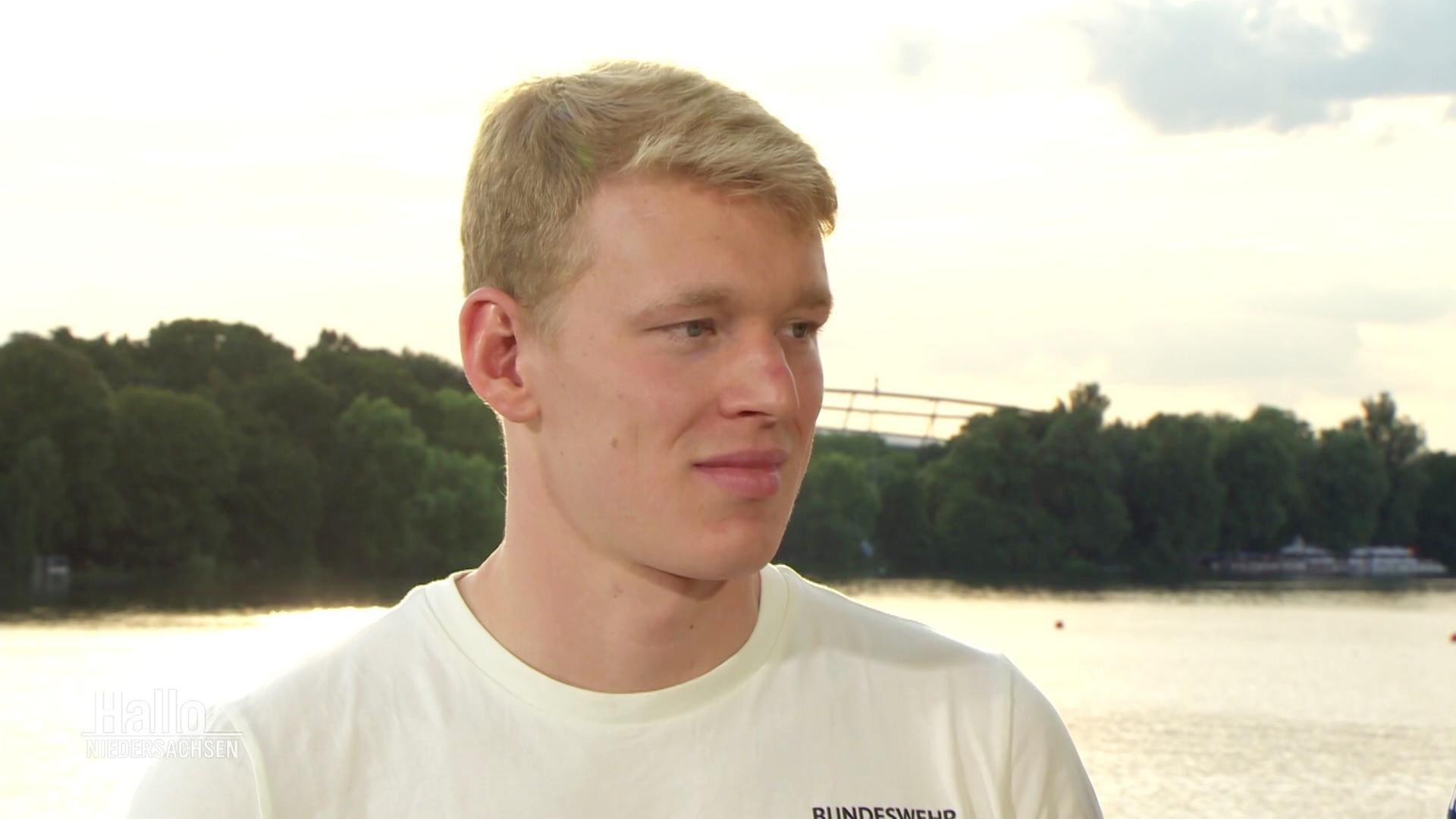 Der Deutsche Schwimm-Meister Sven Schwarz im Gespräch. | Screenshot