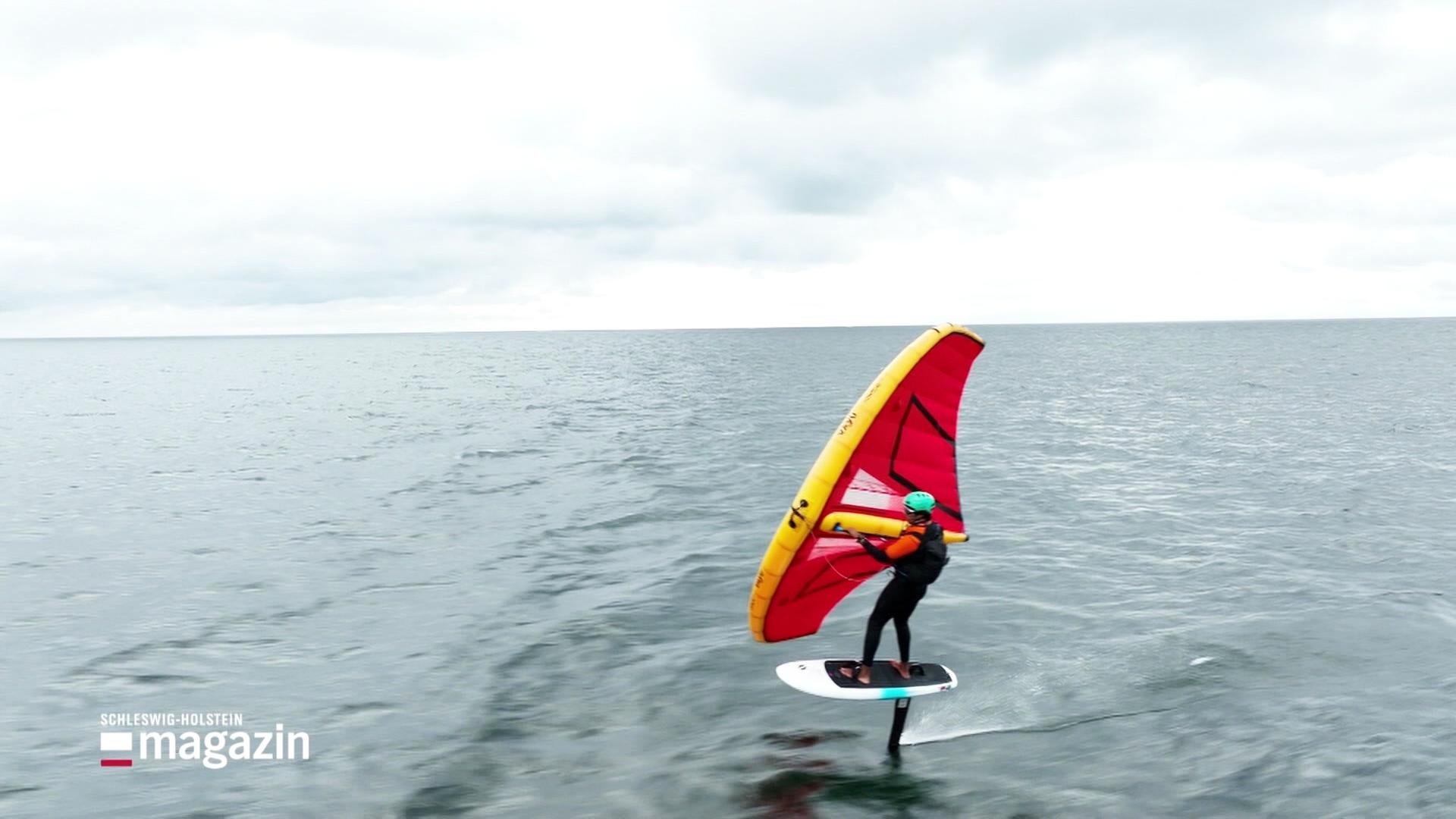 Kieler stellt Wingfoil-Weltrekord auf